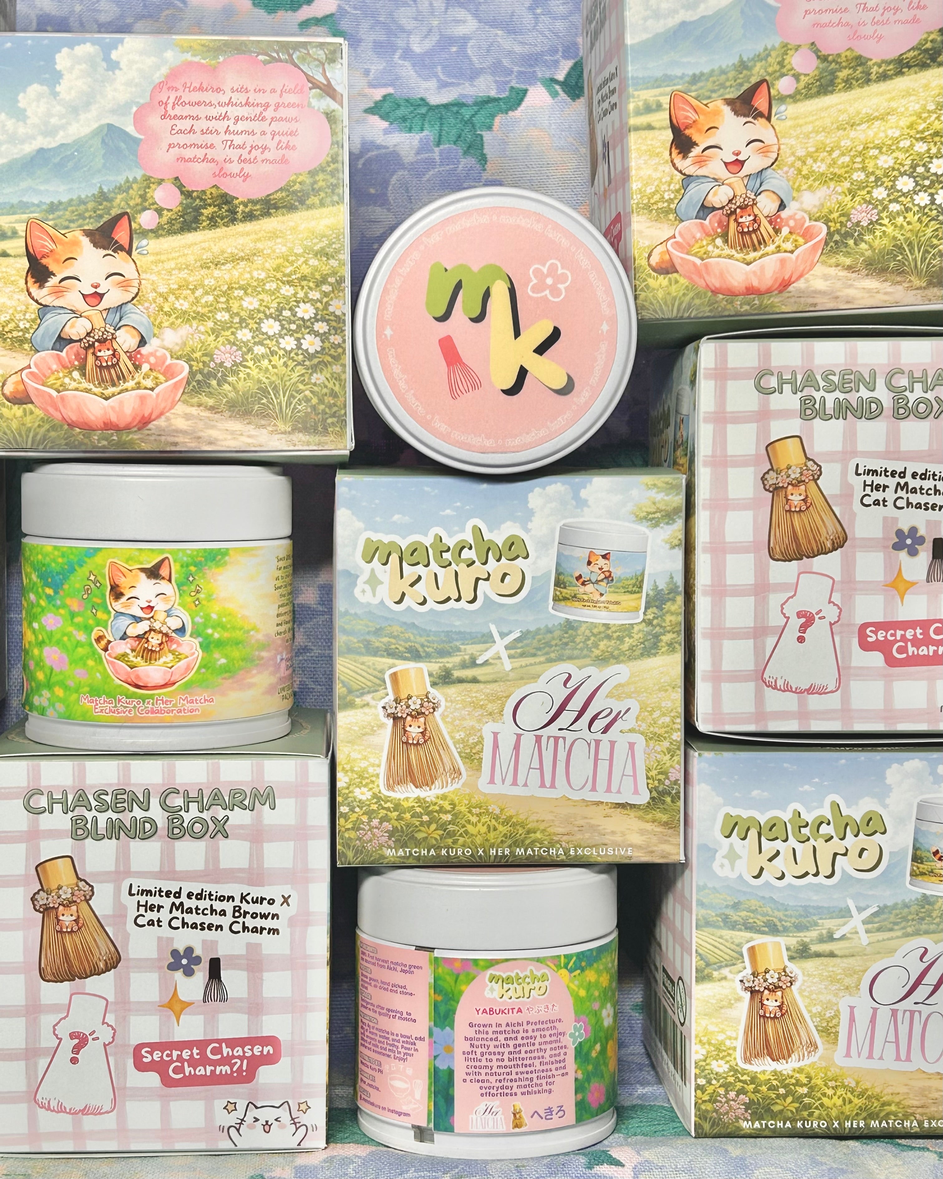 Kuro x Her Matcha Charm Blind Box