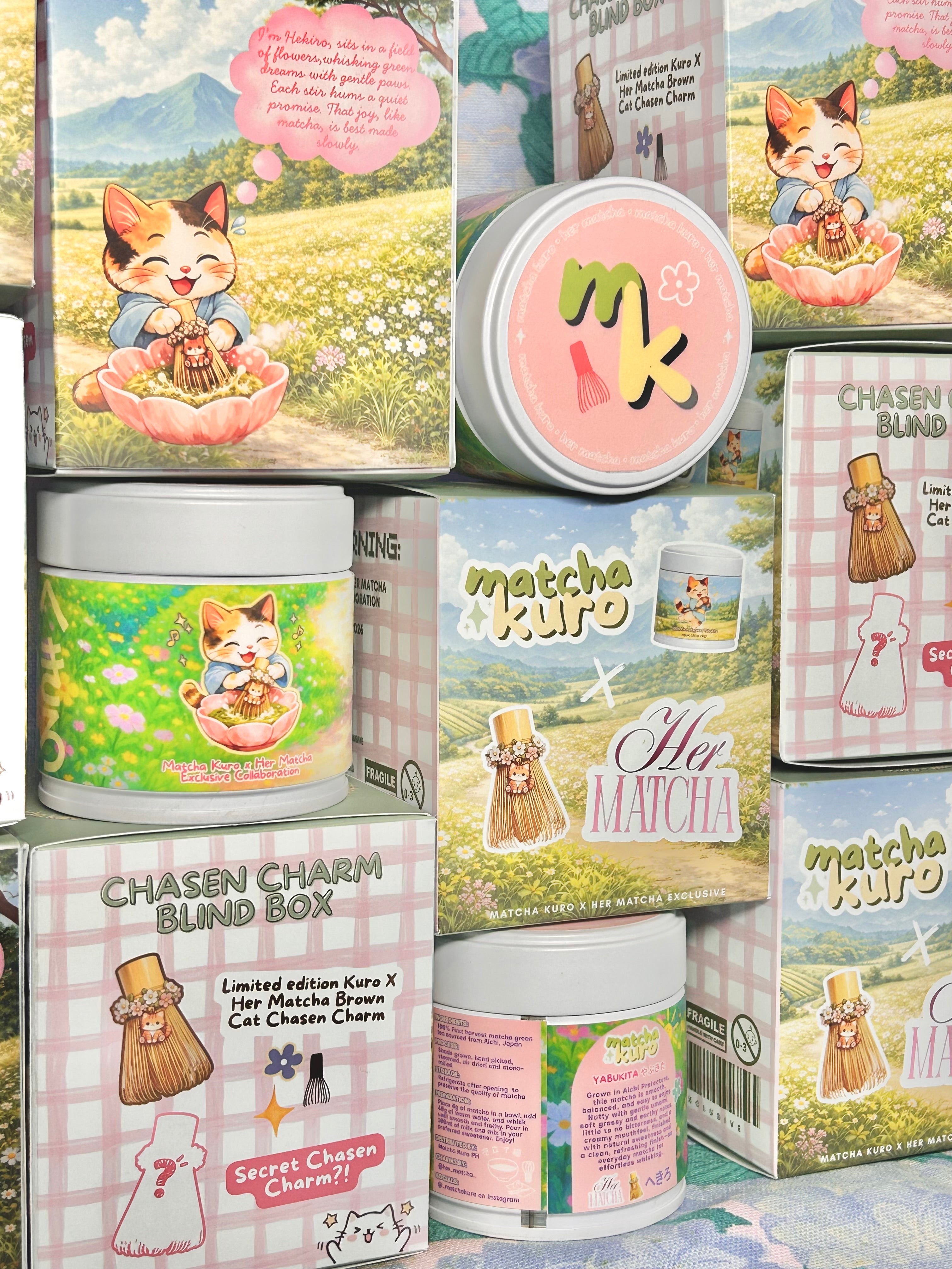 Kuro x Her Matcha Charm Blind Box